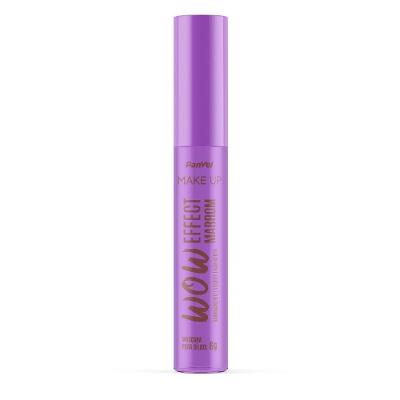 Máscara De Cílios Wow Panvel Make Up Marrom 6g