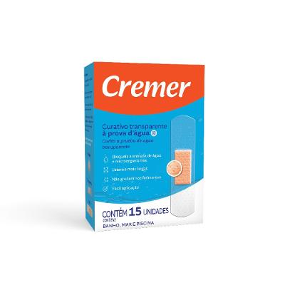 Curativo Cremer Prova D’água Com 15 Unidades