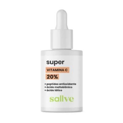 Sérum Facial Anti-idade Super Vitamina C 20% Sallve 30ml