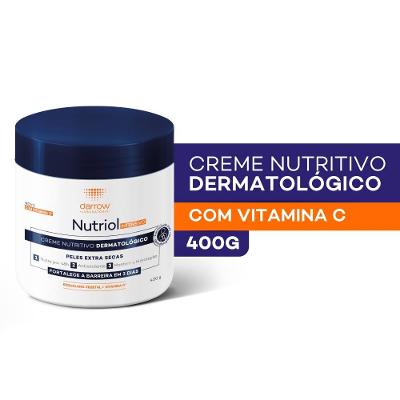 Creme Hidratante Nutritivo Com Vitamina C Darrow Nutriol Pele Extra Seca 400g