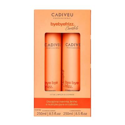 Kit Cadiveu Essentials Bye Bye Limpeza Homecare 1 Shampoo 250ml + 1 Condicionador 250ml
