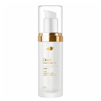 Sérum Hidratante Facial Iluminador Dove Regenerative 3em1 Fps30 50ml