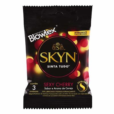 Preservativo Skyn Sexy Cherry 3 Unidades