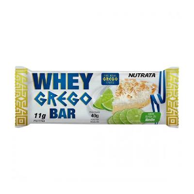 Barra De Proteína Whey Grego Torta De Limão 40g