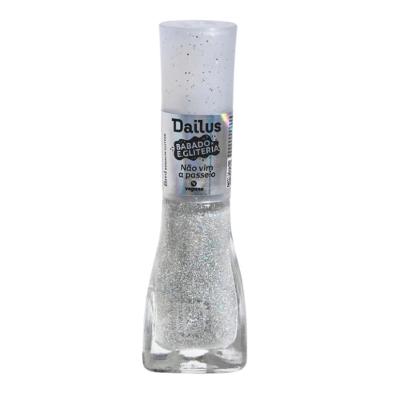 Esmalte Dailus Babado E Gliteria Não Vim A Passeio 8ml