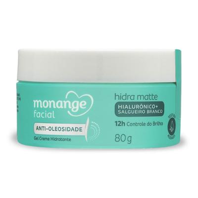 Creme Gel Hidratante Monange Facial Hidra Matte Anti-oleosidade 80g