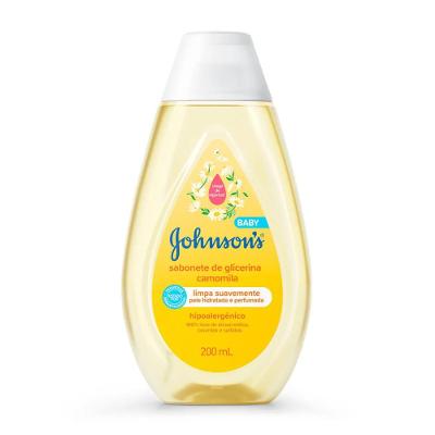 Sabonete Líquido Glicerina Johnsons Baby Camomila 200ml