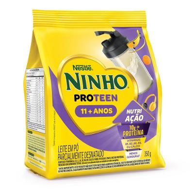 Leite Em Pó Desnatado Ninho Pro Teen Sachê 350g