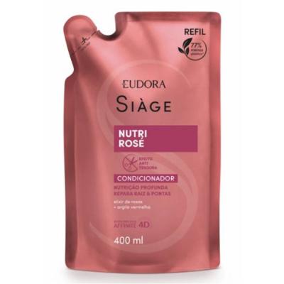 Condicionador Refil Eudora Siage Nutri Rose 400ml