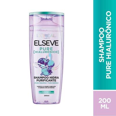 Shampoo Elseve Pure Hialurônico 200ml