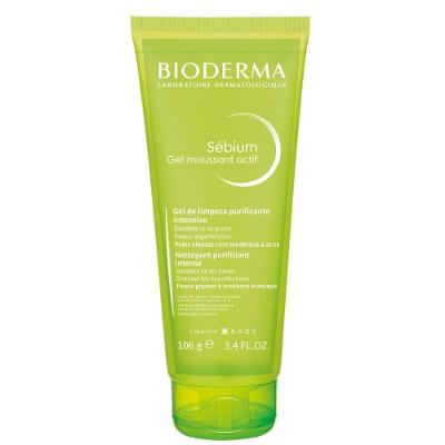 Gel De Limpeza Facial Purificante Intensivo Bioderma Sébium Gel Moussant Actif 100ml