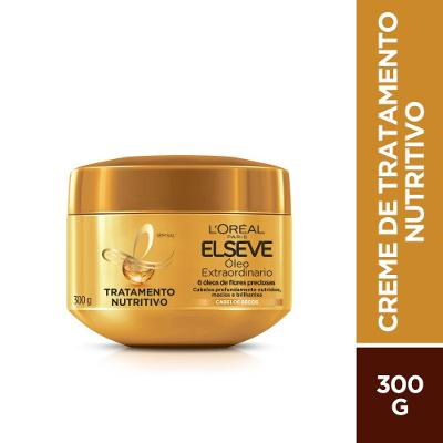 Creme De Tratamento L’oréal Paris Elseve Óleo Extraordinário Nutrição Intensa 300g