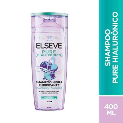 Shampoo L’oréal Paris Elseve Pure Hialurônico 400ml