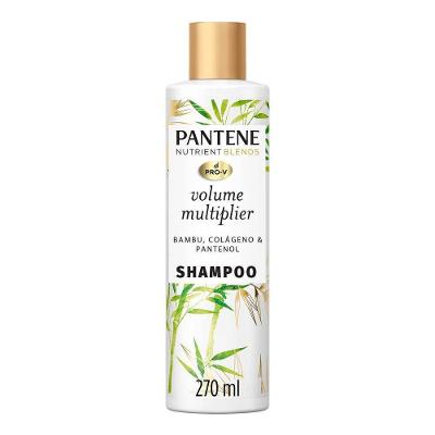 Shampoo Pantene Nutrient Blends Bambu Colágeno & Pantenol 270 Ml