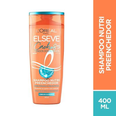 Shampoo Nutri Preenchedor L’oréal Paris Elseve Cachos Longos Dos Sonhos 400ml