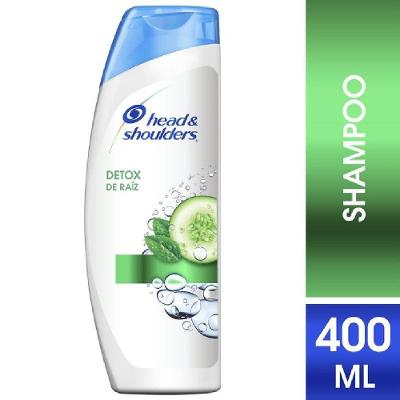 Shampoo Head & Shoulders Detox Da Raiz 400ml