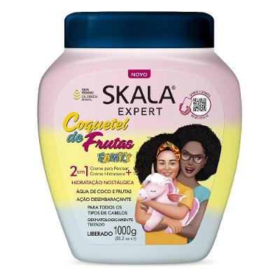 Creme De Tratamento Skala Coquetel De Frutas 1kg