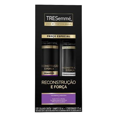 Kit Tresemmé Reconstrução E Força Shampoo 350ml + Condicionador 175ml