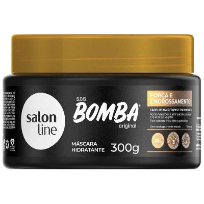 Mascara Condicionante Salon Line Bomba Forca E Engrossamento 300gr