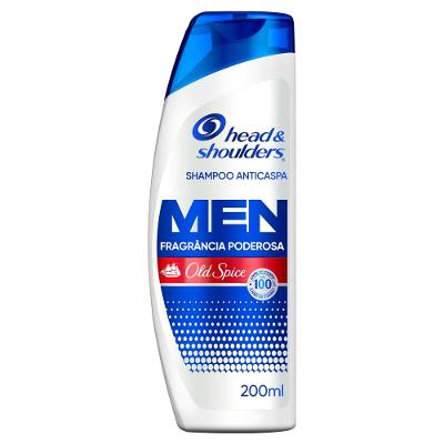 Shampoo Anticaspa Head & Shoulders Fragrância Poderosa Old Spice 200ml