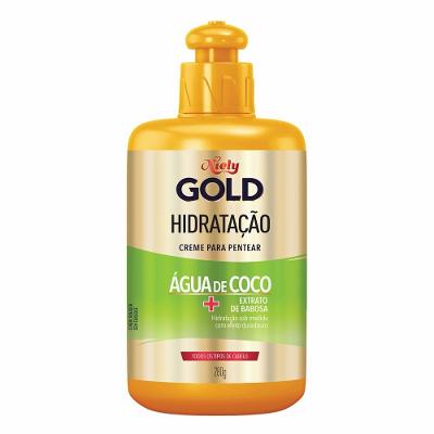 Creme Para Pentear Niely Gold Hidratação Milagrosa 280g
