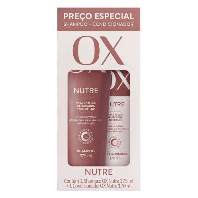 Kit Ox Nutre Shampoo 375ml + Condicionador 170ml