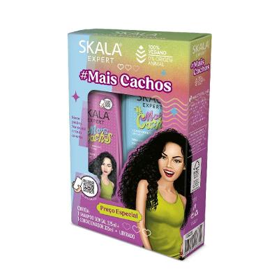 Kit Skala Mais Cachos Shampoo 325ml + Condicionador 325ml