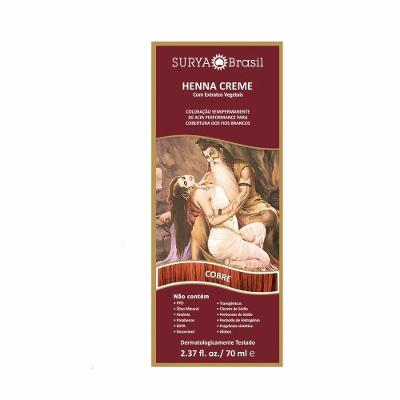 Tintura Surya Henna Creme Cobre