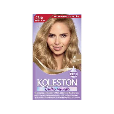 Tintura Koleston 81 Louro Cinza Claro