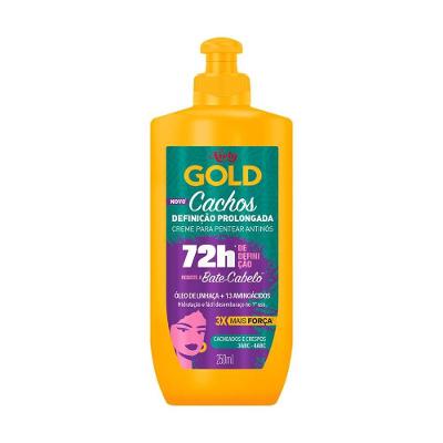 Creme Para Pentear Niely Gold Cachos Definição Prolongada 250ml