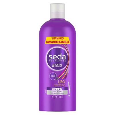 Shampoo Seda Liso Perfeito 670ml Tamanho Família