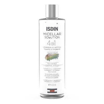 Água Micelar Isdin Limpeza Facial Micellar Solution 400ml