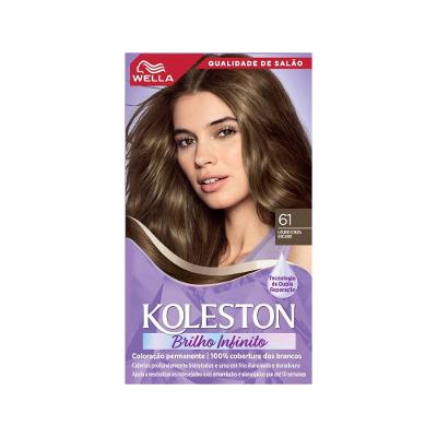 Tintura Koleston 61 Louro Cinza Escuro
