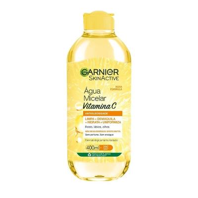 Água Micelar Garnier Skinactive Antioleosidade Vitamina C 400ml