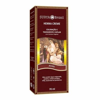 Tintura Surya Henna Creme Acaju
