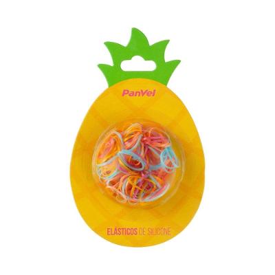 Ellástico De Silicone Colorido Abacaxi Coleção Infantil Panvel Acessorios