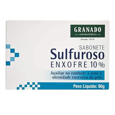 Sabonete Em Barra Granado Sulfuroso Enxofre 90g
