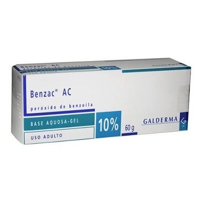 Gel De Tratamento Antiacne Benzac Ac 10% 60g