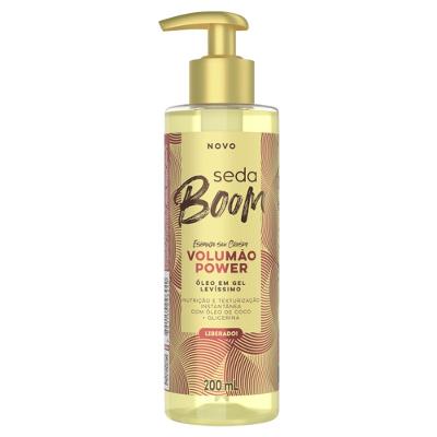 Óleo Capilar Em Gel Seda Boom Volumão Power 200ml