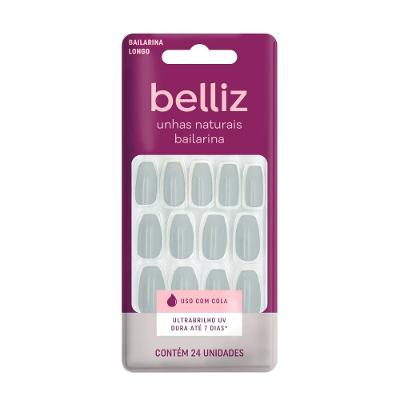 Unhas Postiças Belliz Naturais Bailarina
