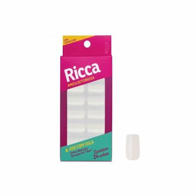 Unhas Postiças Ricca Naturais Com Curvatura