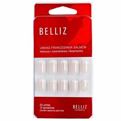 Unhas Belliz Francesinha Salmon