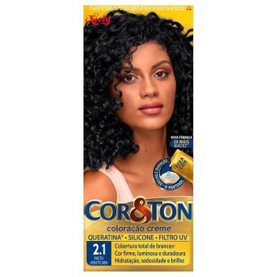 Tintura Niely Gold Cor E Ton Preto Jabuticaba 2.1 180g