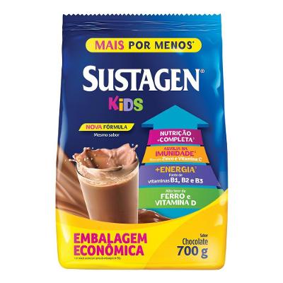 Complemento Alimentar Sustagen Kids Chocolate Sachê 700g