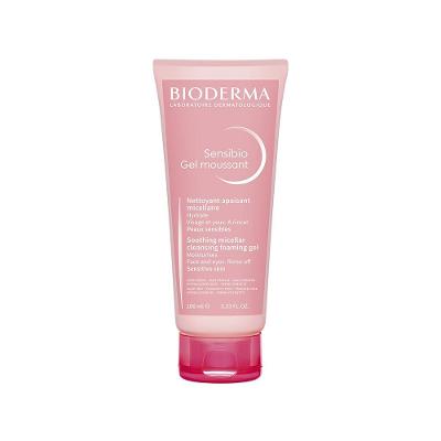 Gel De Limpeza Facial Micelar Calmante E Hidratante Bioderma Sensibio Gel Moussant 100ml