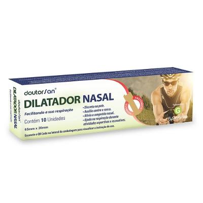 Dilatador Nasal Doutorsan Tamanho G Com 10 Unidades