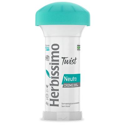 Desodorante Em Creme Herbíssimo Neutro 45g