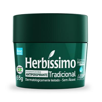 Desodorante Em Creme Herbíssimo Tradicional 55g