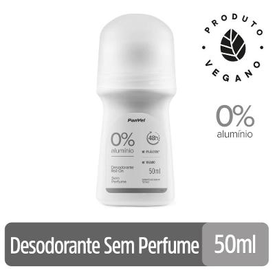 Desodorante Roll-on Sem Alumínio Panvel Sem Perfume 50ml