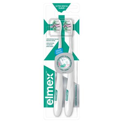 Escova Dental Elmex Sensitive Professional Com 2 Unidades